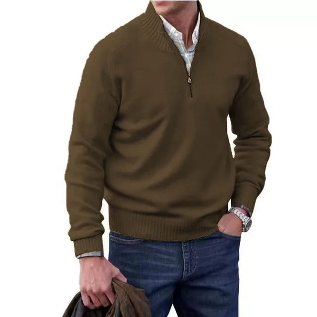 Katimy ™ Wool Elegance: The Knitted Man for Men