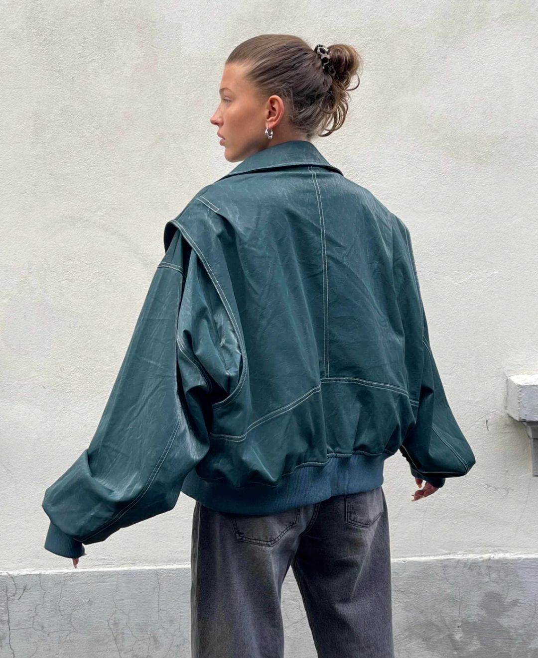 Lara Leder-Bomberjacke – Ultimativer Stil und Komfort 